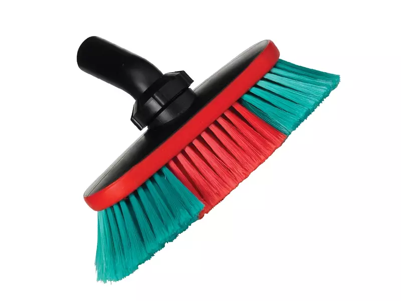 Vikan VTS 526852 voertuigborstel zacht waterdoorvoer 250 mm