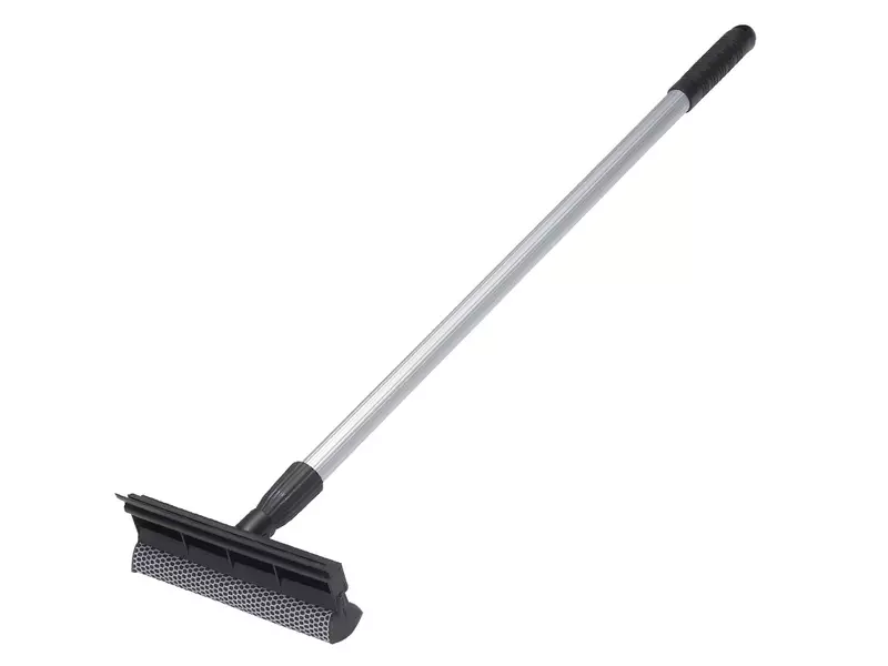 Vikan VTS 473952 voorruitschraper met spons telescoop 710-1250 mm