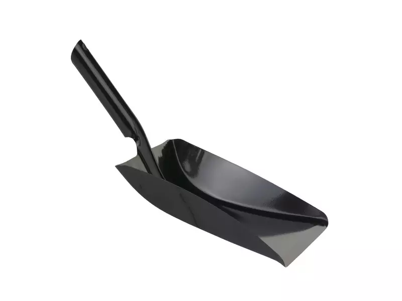 Vikan VTS 558552 metal dustpan with handle 365 mm
