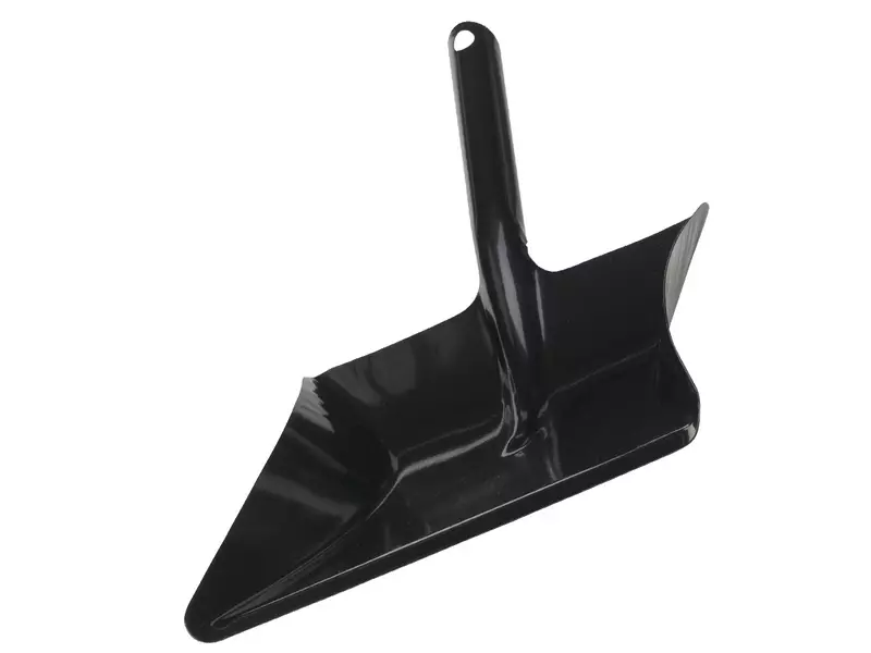Vikan VTS 558552 metal dustpan with handle 365 mm