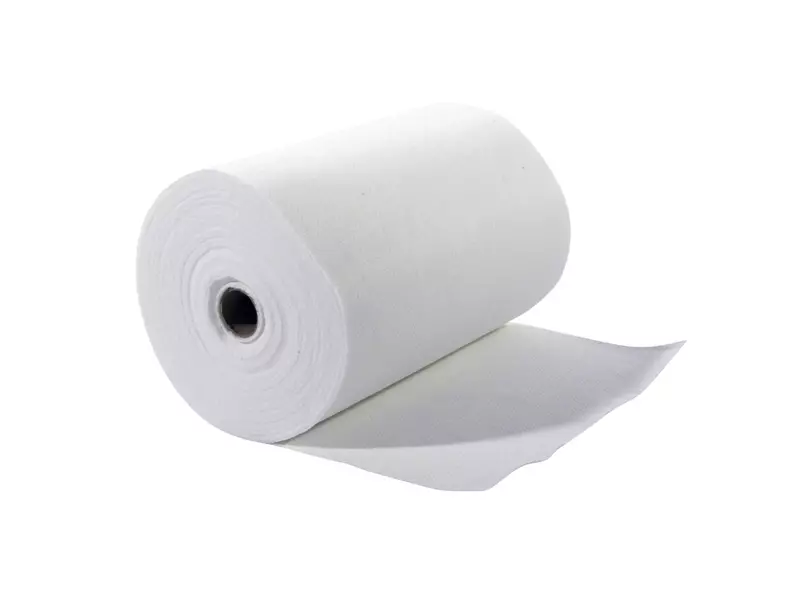 Dust wiper with adhesive viscose/PP 62x22 cm white