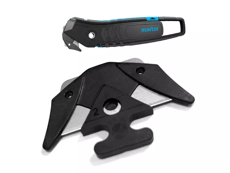 Lame en acier Martor Secumax n° 3550 pour couteau de sécurité Secumax 350