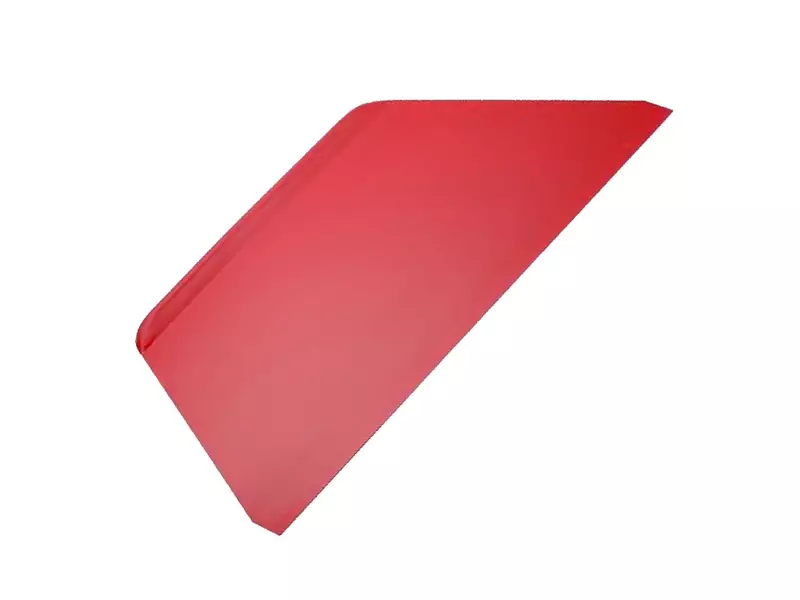 Deegschraper polypropyleen 216 mm rood