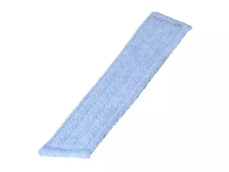 Blue microfiber flat mop 40 cm