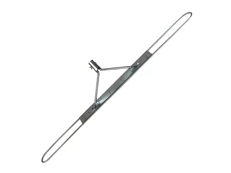 Support de housse de balai à franges, châssis métallique fixe, 160 cm