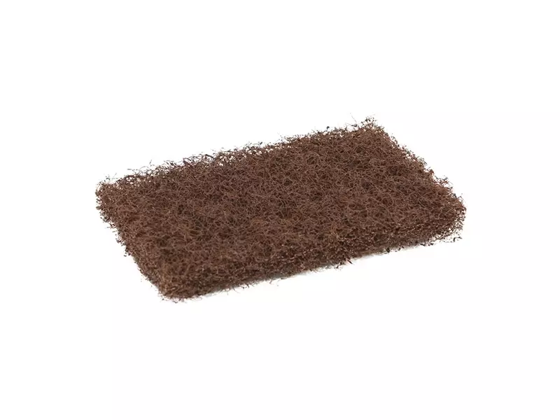 Sanding pad edge cleaner mini 155x95x25 mm brown