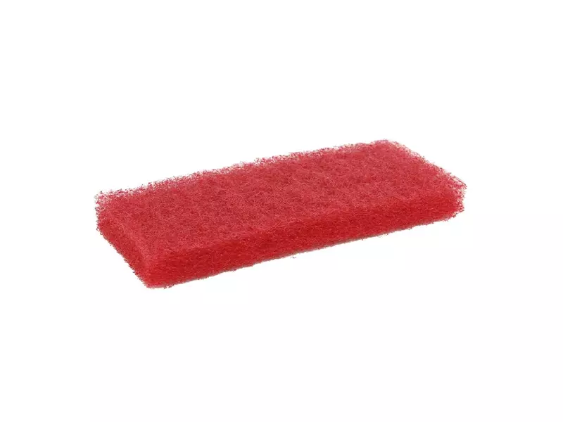 Schuurpad randreiniger 250x115 mm rood