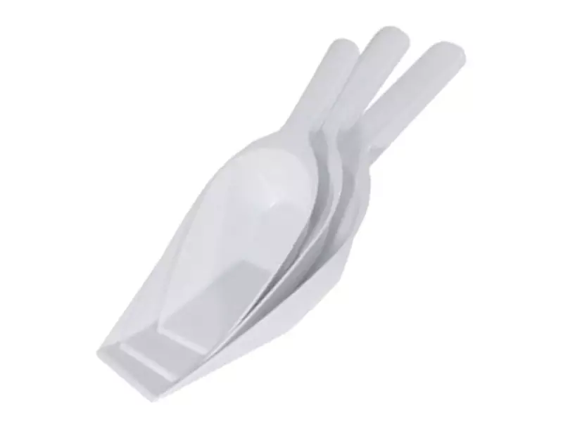 Handschep PP 19x10 cm 0,5 liter wit