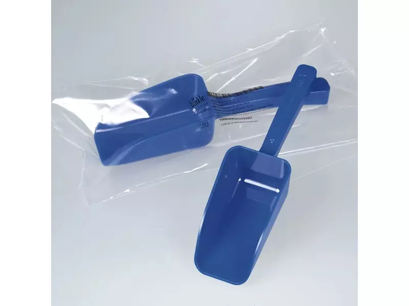 Handschep steriel PS 25 ml blauw