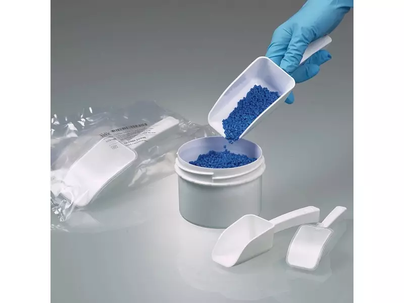 Handschep steriel PS 25 ml blauw