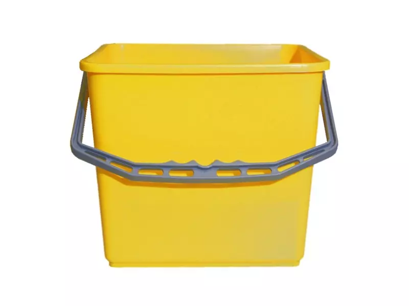 Seau à serpillière jaune 6 l