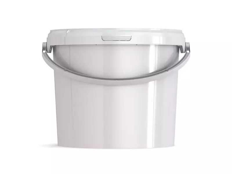 Emmer PP 8,8 liter wit