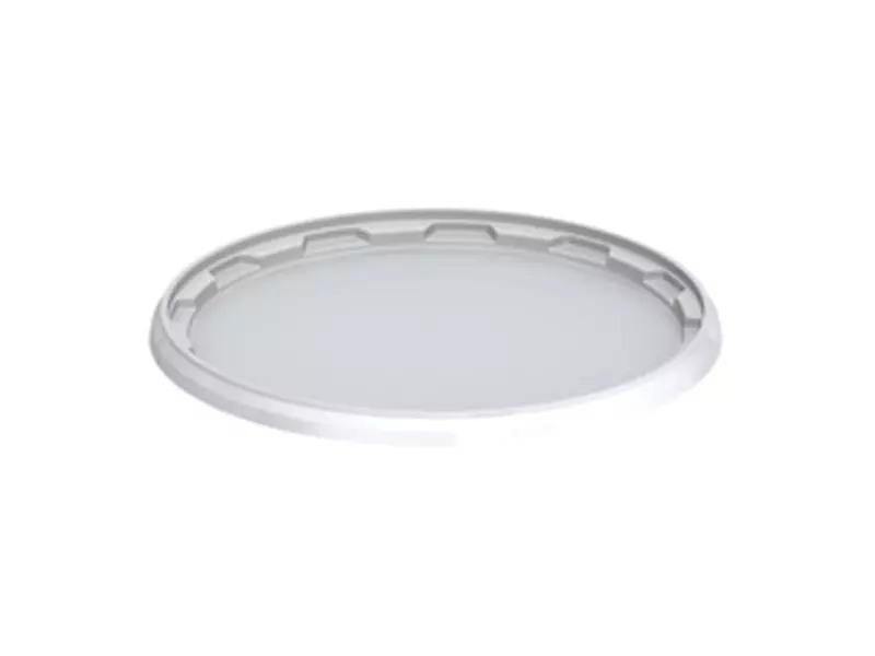 Couvercle PP ø267 mm blanc