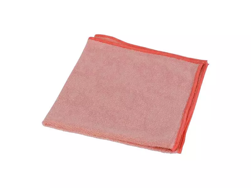 Microvezeldoek professioneel 40x40 cm rood