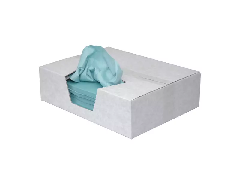 Euro Products Toptex Sky-blue cleaning cloths 38x30 cm blue