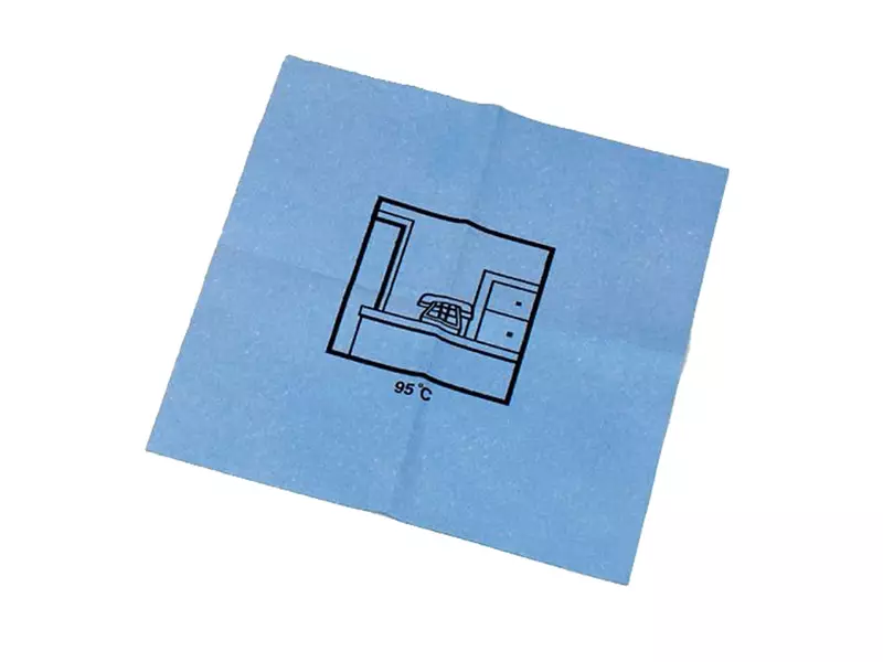 Chiffon de travail Ecolab Polifix PU 38x38 cm bleu