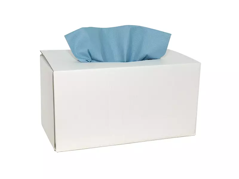 Euro Products X-wipe poetsdoeken 42x34 cm blauw
