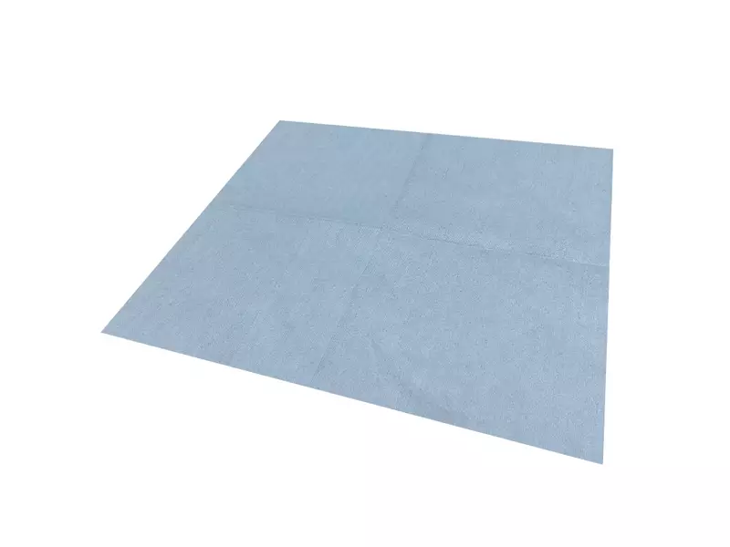 FMCP Blue Tex poetsdoeken non-woven 42x36 cm blauw