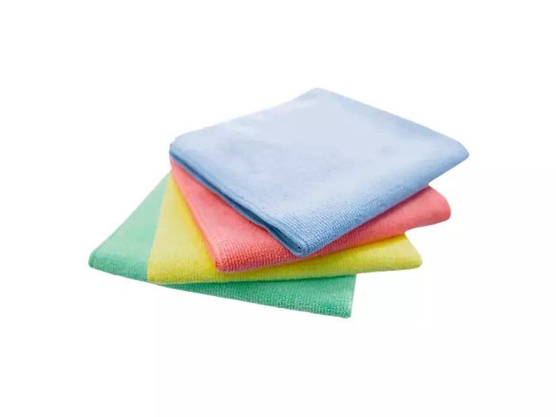 Vileda Professional R-MicroTuff Plus microfiber cloth 38x38 cm green