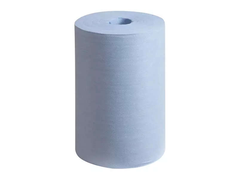 Kimberly-Clark Wypall X60 8380 poetsdoekrol 420x245 mm blauw