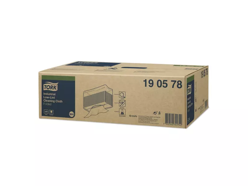 Tork reinigingsdoek Industrial Low-Lint non-woven W4 blauw