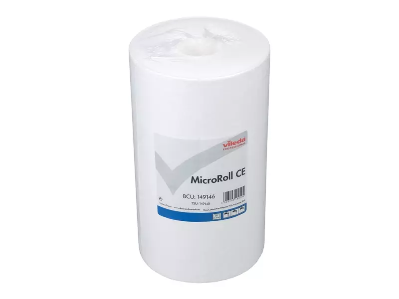 Vileda Professional MicroRoll microfiber cloth 25x35 cm 200 sheets white