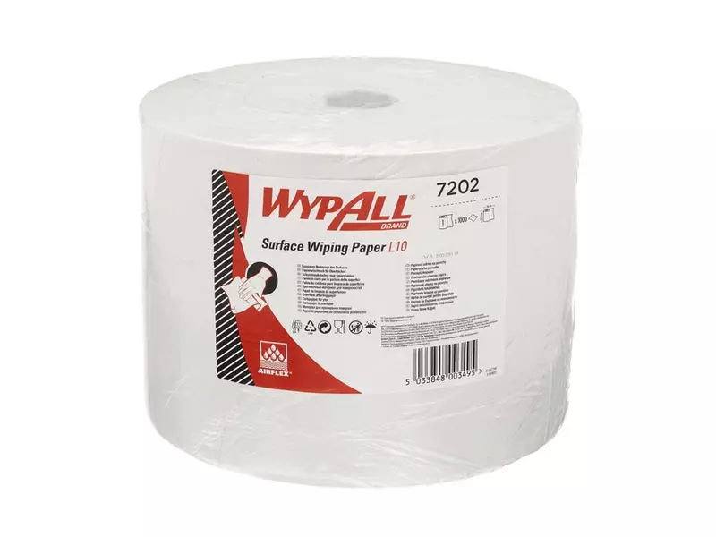 Kimberly-Clark WypAll 7202 poetsdoek L10 380x235 mm wit