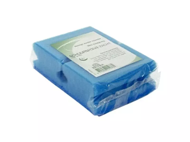 Scouring sponge soft blue 95x70x30 mm