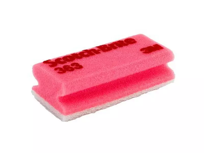 3M Scotch-Brite 363 scouring pad 70x150 mm red/white