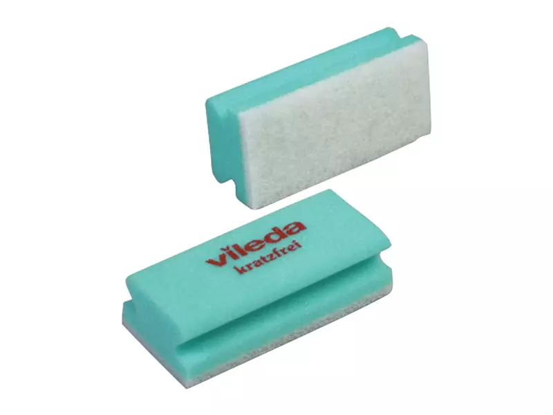 Vileda Professional Glitzi non-scratch schuurspons groen