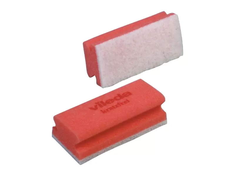 Vileda Professional Glitzi non-scratch schuurspons rood
