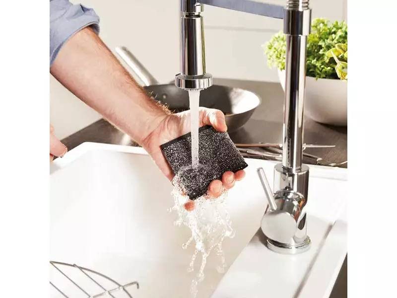 Vileda Glitzi Power Inox metalen schuursponsjes