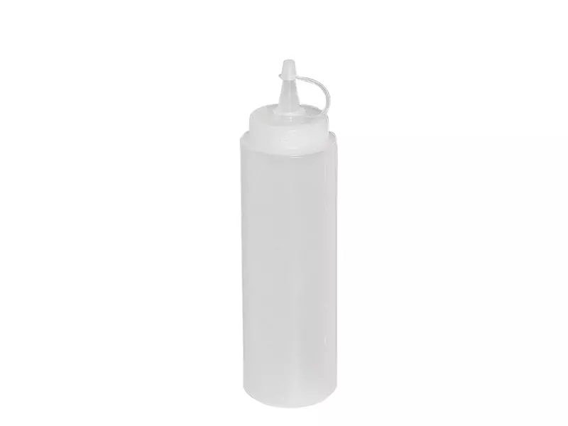 Sauce bottle PE 0.7 l transparent