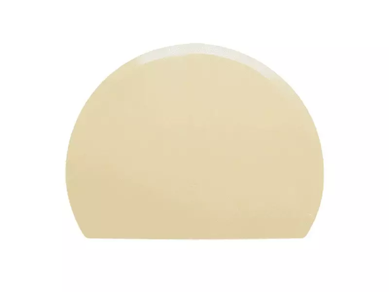 Plastic dough scraper 200 mm beige