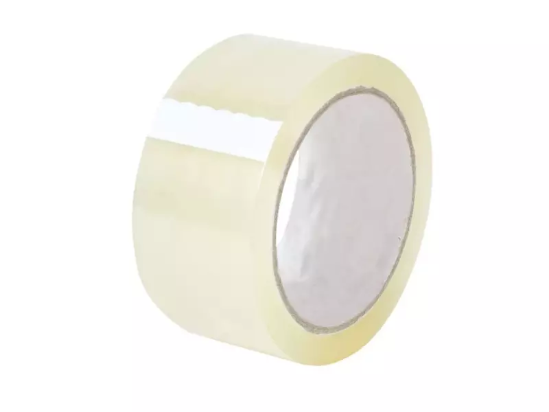 Tape PP acryl 25 mu transparant 48 mm x 66 meter