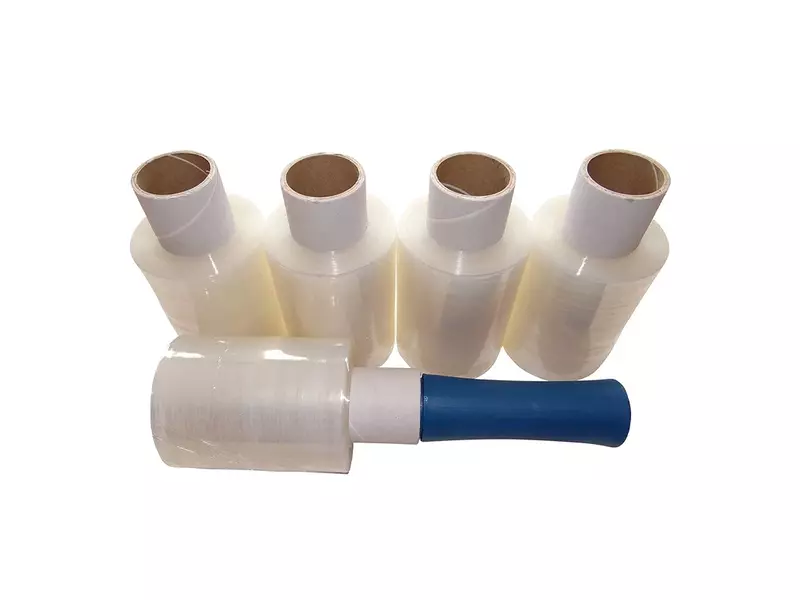 Distributeur de film étirable mini bleu