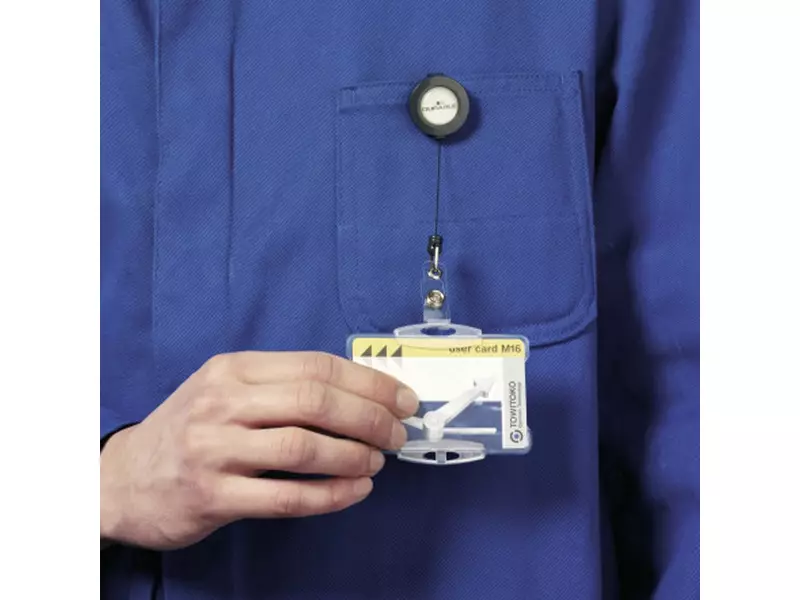 Mécanisme de déroulement durable pour porte-carte