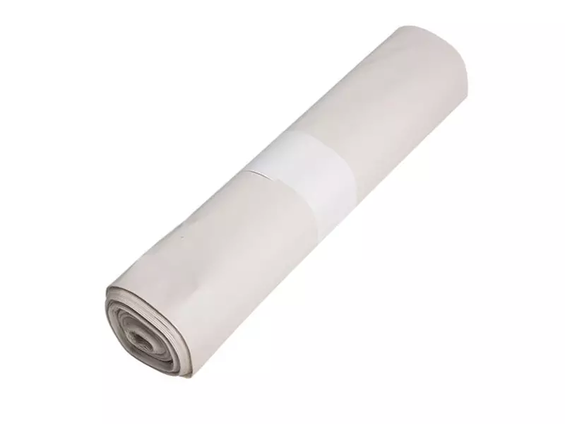 Afvalzakken transparant LDPE gerecycled T60 80x110 cm