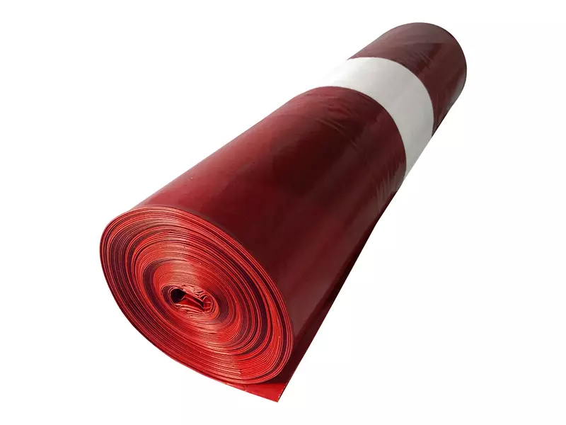 Sacs poubelle rouges en PEBD recyclé T70 65/25x140 cm