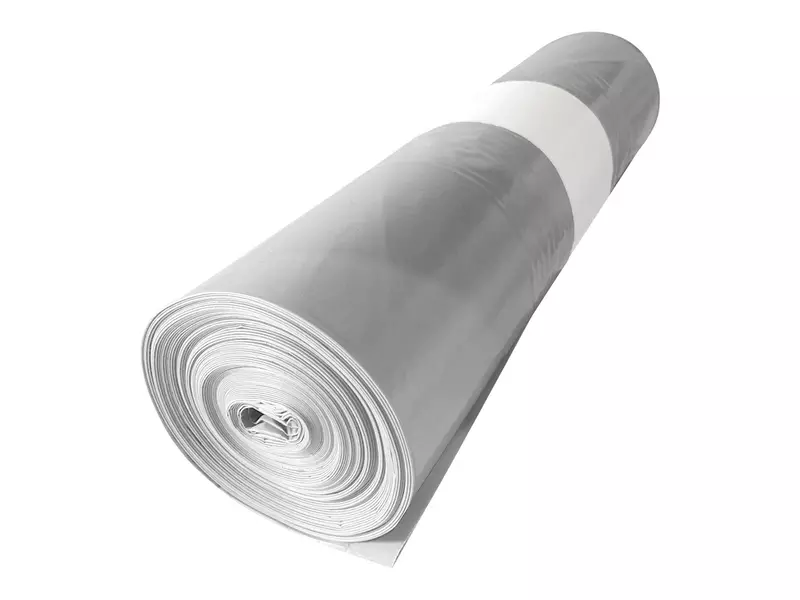 Sacs poubelle transparents en PEBD recyclé T70 65/25x140 cm