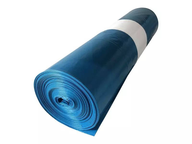Afvalzakken blauw LDPE gerecycled T70 65/25x140 cm