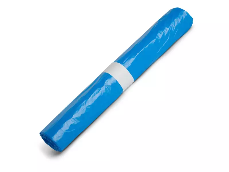 Afvalzakken blauw HDPE T25 80x110 cm