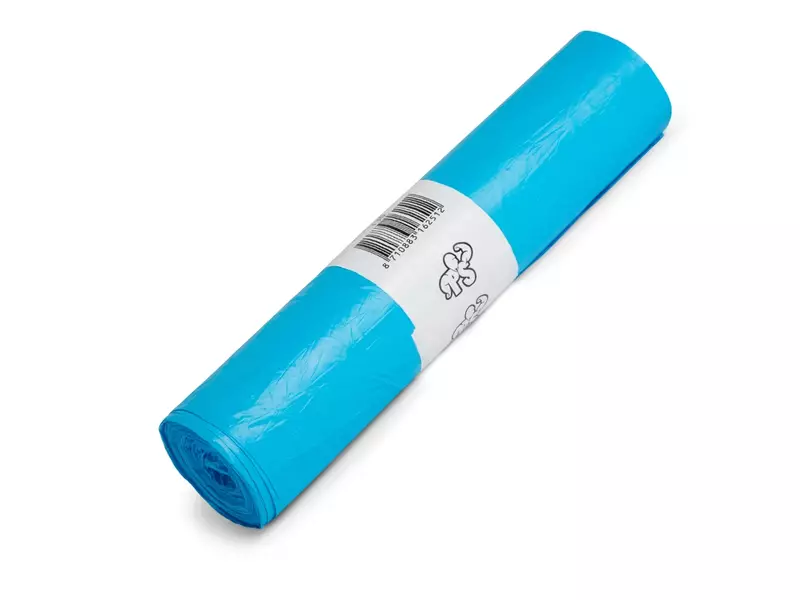 Waste bags blue HDPE T30 70x110 cm