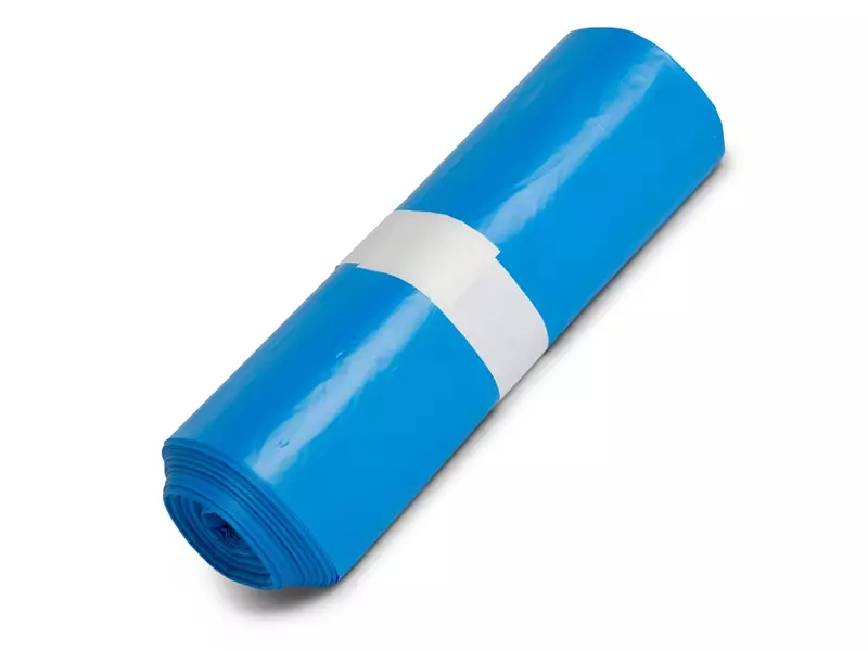 Waste bags blue HDPE T30 90x110 cm
