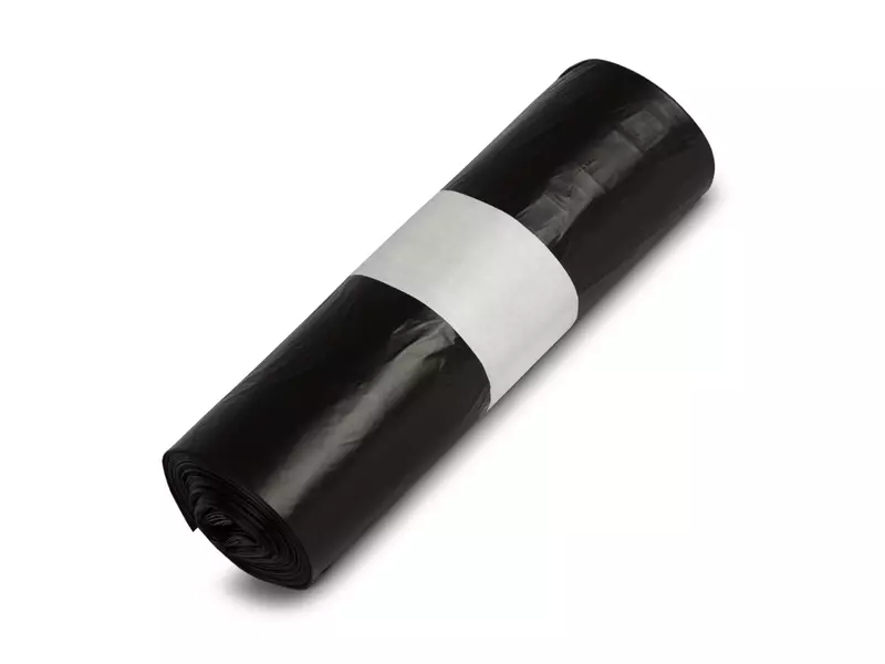Waste bags black HDPE T25 90x125 cm