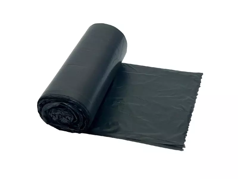 Afvalzak HDPE 45x50 cm T10 zwart