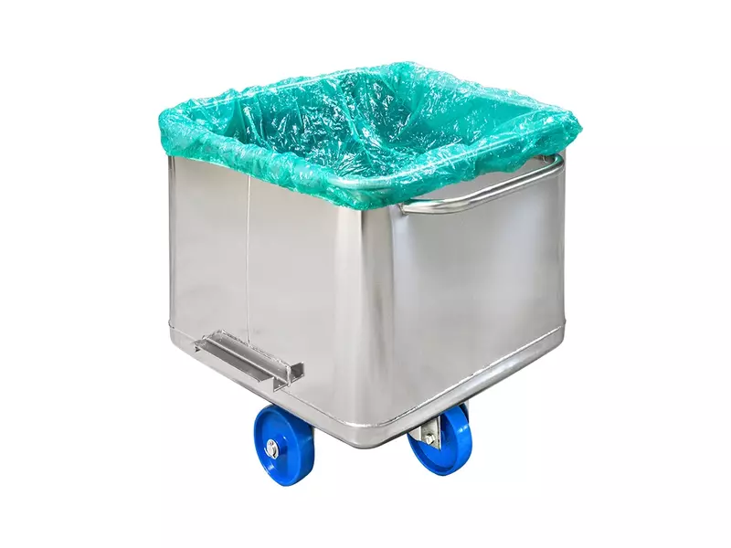 Afdekhoes normwagen C&P PE 72x84x25 cm 30 mu groen