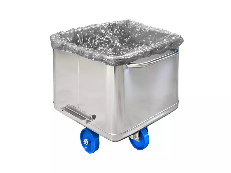 Afdekhoes normwagen C&P PE 72x84x25 cm 30 mu zwart