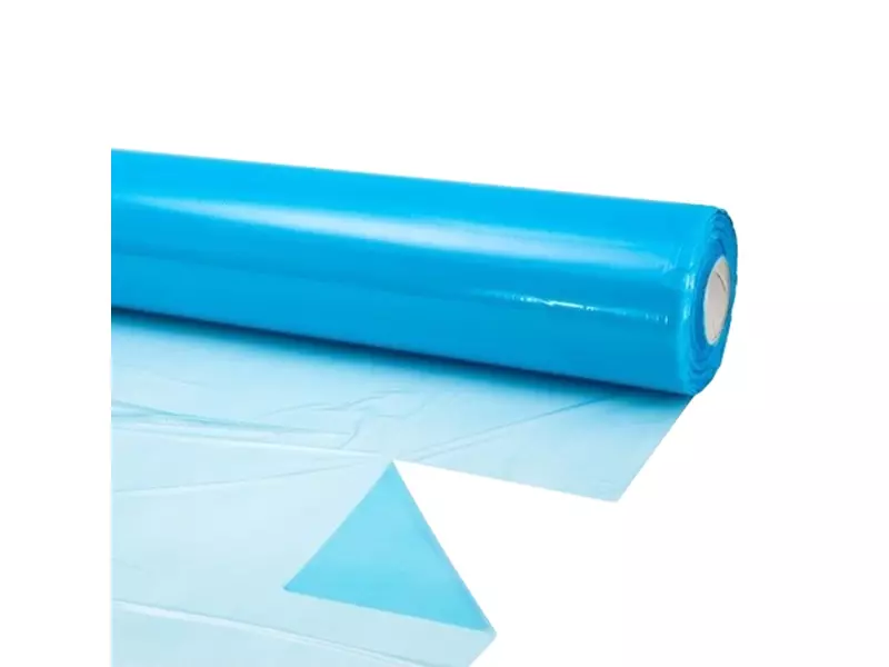 Feuilles polyLDPE 98x98 cm T45 bleu