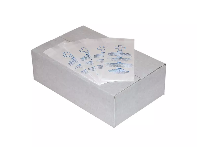 Euro Products damesverbandzakjes papier wit